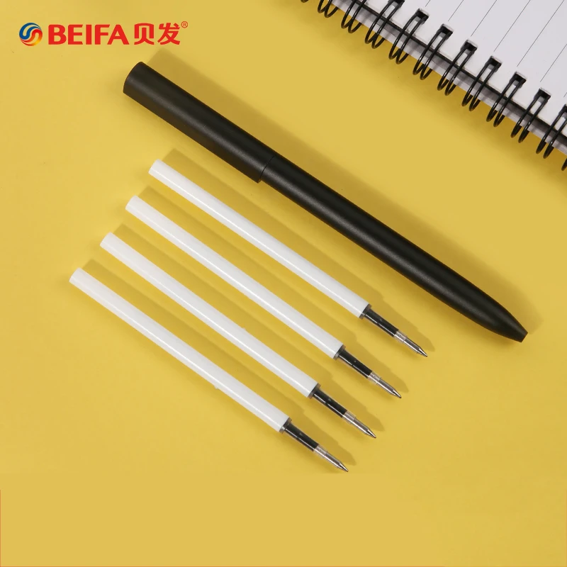 Youpin beifa metal sinal caneta esferográfica mijia gel canetas 0.5mm premaec suave suíça recarga tinta preta japão escritório escola presente