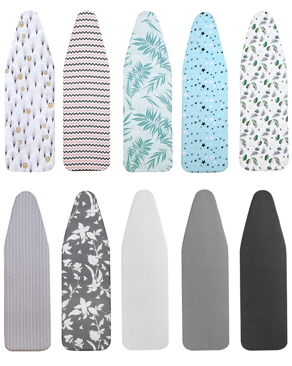 Ironing Board Cover Cotton Cloth Ironing Covers Protective Non-Slip Thick Printed Ironing Board Covers Approx 140*50cm