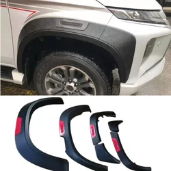 Triton L200 Fender Flare fit For Mitsubishi Triton L200 2019 2020 Side Fender Plate Cover Pickup Car Accessories Parts