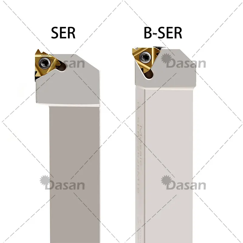 1 шт. SER2020K16 SER1616H16 SER1212H16 Внешний резьбовой инструмент держатель пружинный стальной высокого качества для 16ER вставки