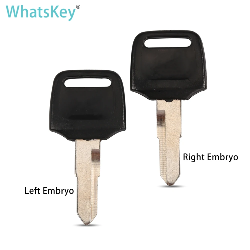 WhatsKey New Motorcycle key Uncut Blade Blank Keys For HONDA DIO Z4 125 SCR100 WH110 SCR WH 100 110 50cc scooter accessories