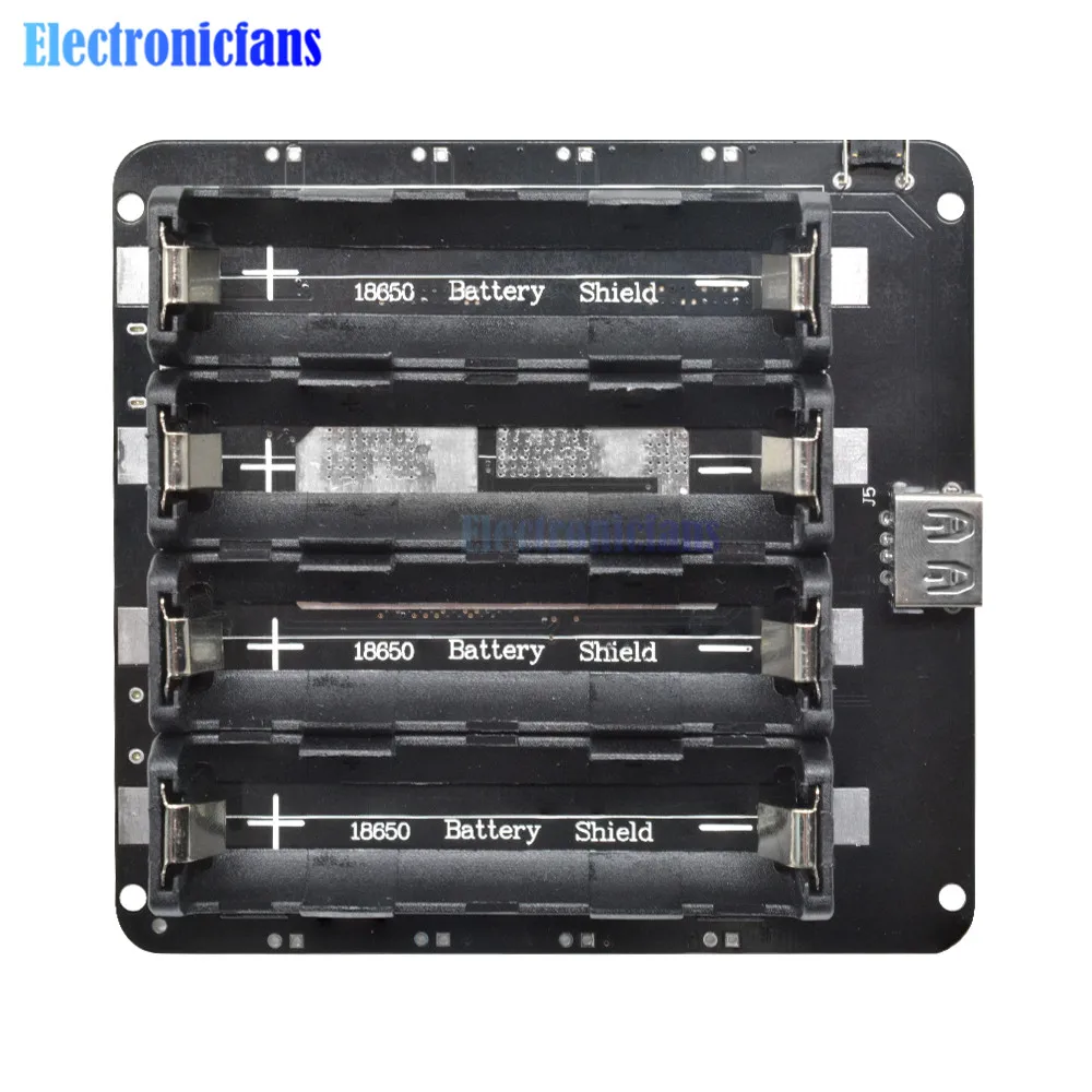 Dual 18650 Lithium-Batterie-Shield V8 Micro-USB-Powerbank-Modul 3V1A 5V 3A für Raspberry Pi Wifi ESP8266 ESP32 Ladevorrichtung – Detail 18
