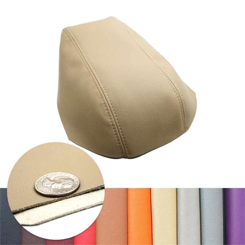 

Бежевый для Volvo S70 V70 C70 1993-1998 1999 2000 2001 автомобильные аксессуары подлокотник центрального управления кожаный чехол тканевая отделка