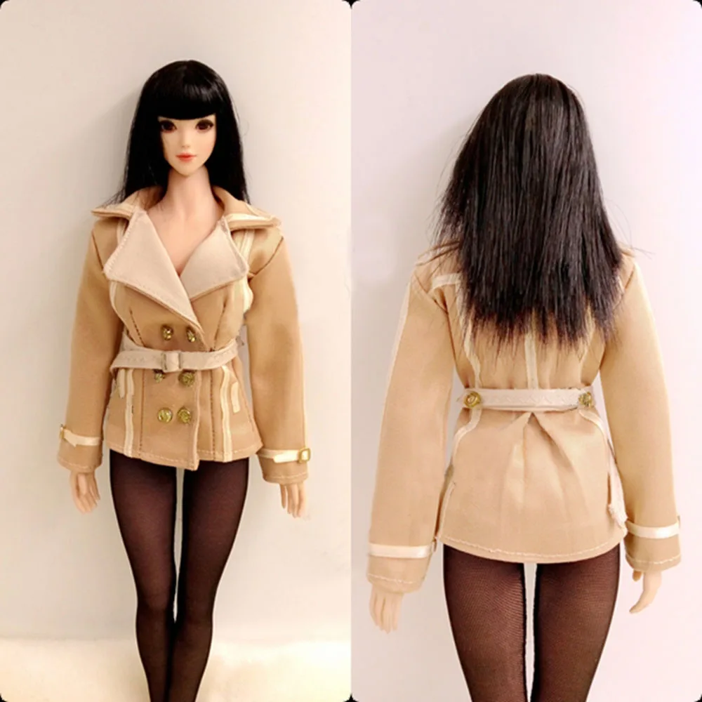 In Stock 1/6 Female Jacket Coat Clothes Elegant Small Suit Jacket Fit 12''  Female Figure Body