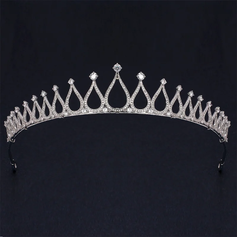 TIRIM Dubai Bride Charm Crown Wedding Dress Headdress Accessories Wedding Engagement Romantic Jewelry Jewelry&Accessories