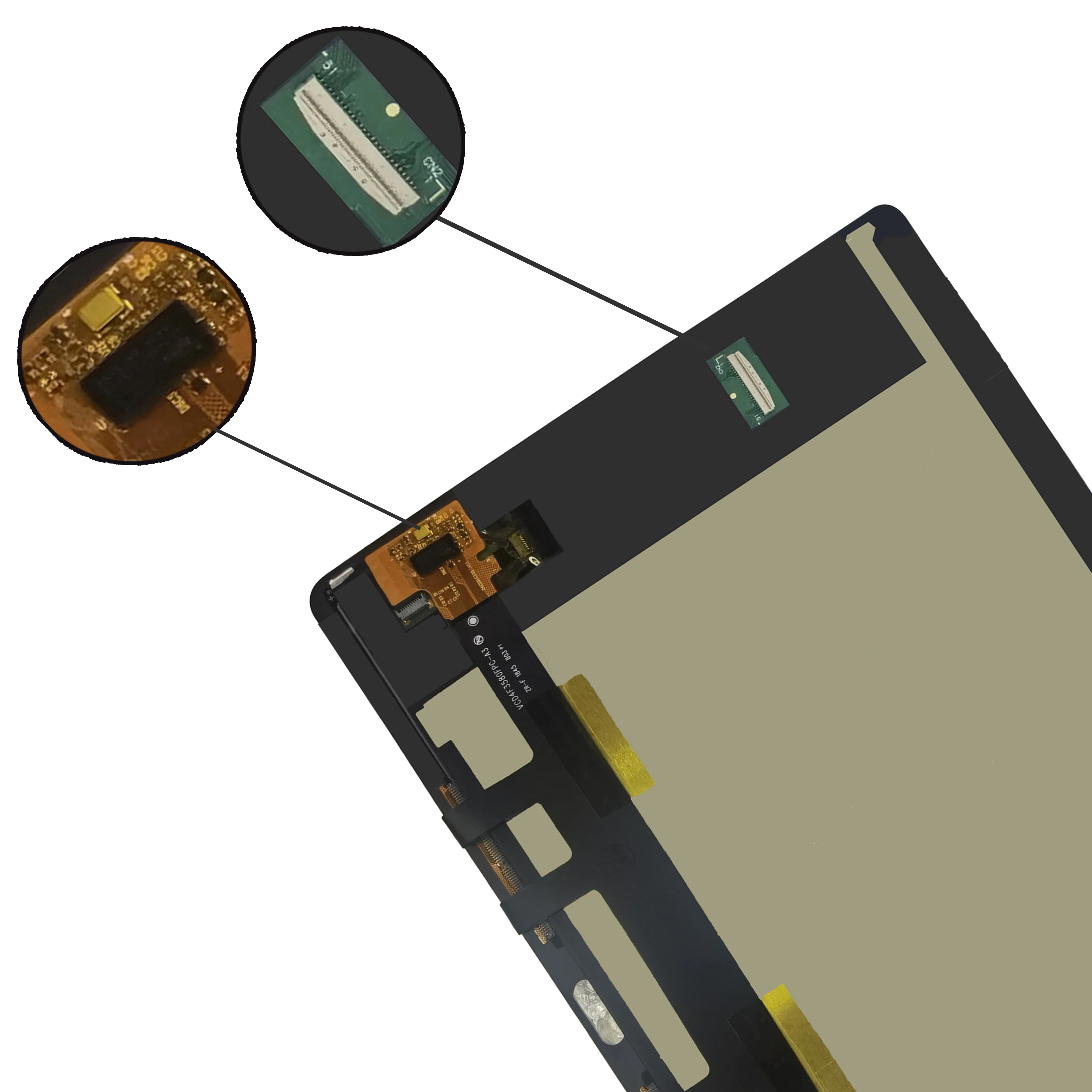 Schermo LCD Touch Digitizer Per Huawei MediaPad M5 Lite 10 (BAH2-L09, Bach2-W19C) – Bianco, Alta Risoluzione