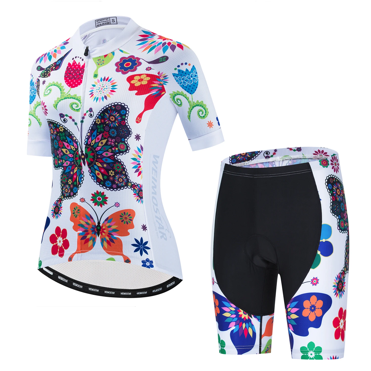 

Weimostar Pro Team Cycling Jersey Set Women Summer Bike Clothes MTB Ropa Ciclismo Bicycle Uniforme Maillot Quick Dry 5D Padded