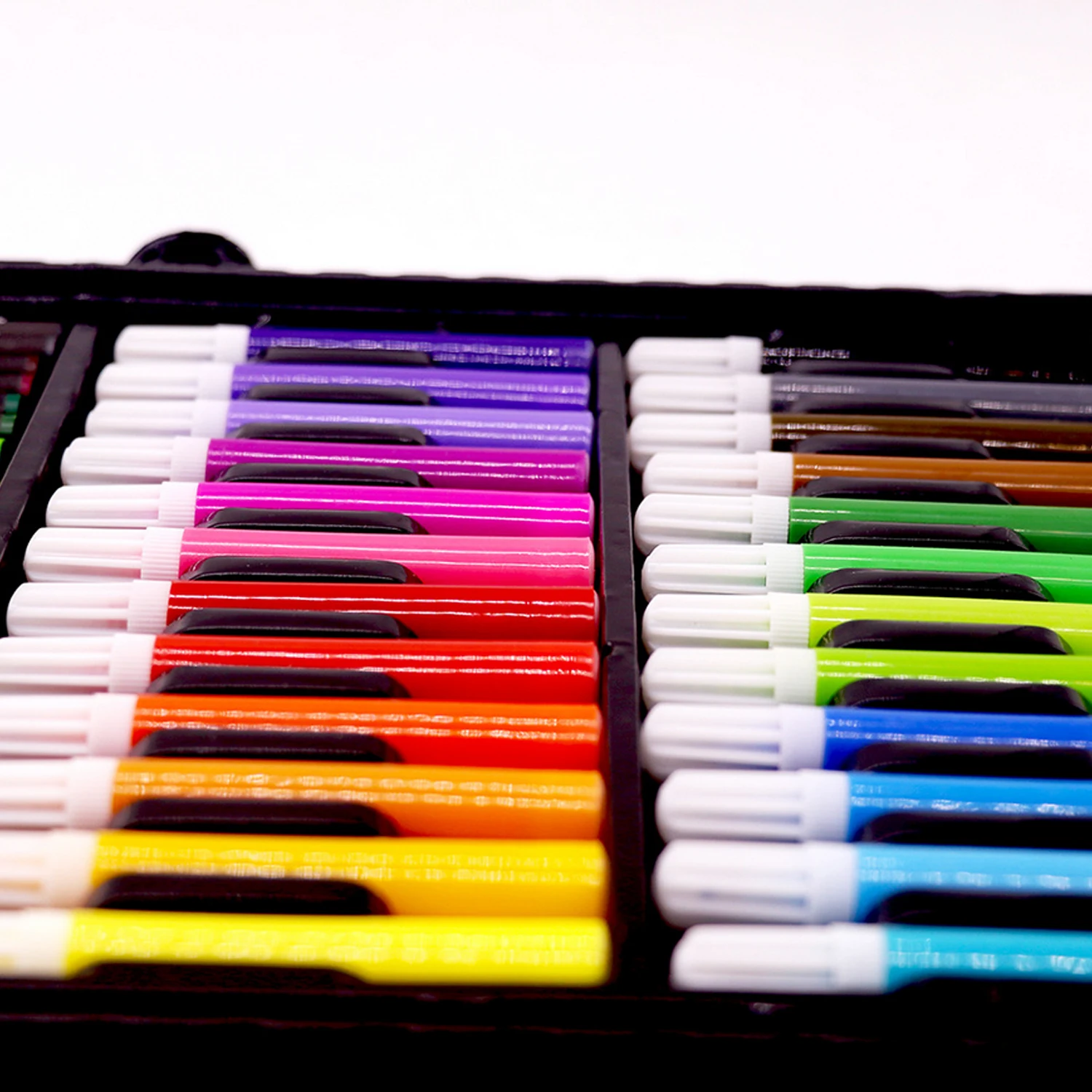 168 قطعة/المجموعة الفن مجموعة النفط باستيل تلوين الملونة أقلام ماركر أقلام ألوان مائية الطلاء اللوحة الرسم كيت عيد الميلاد هدية للأطفال