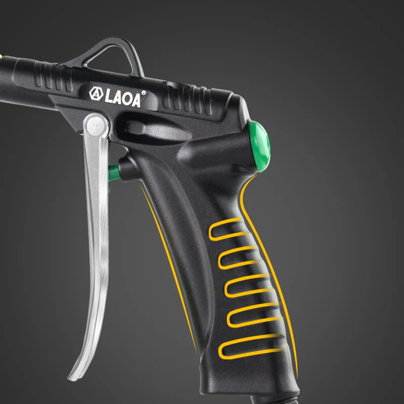 Imagem -05 - Laoa-aluminum Alloy Pneumatic Blow Gun Ventilador de Poeira o Ferramenta de Limpeza do Bocal Compressor Suprimentos de Limpeza Portáteis de Alta Pressã
