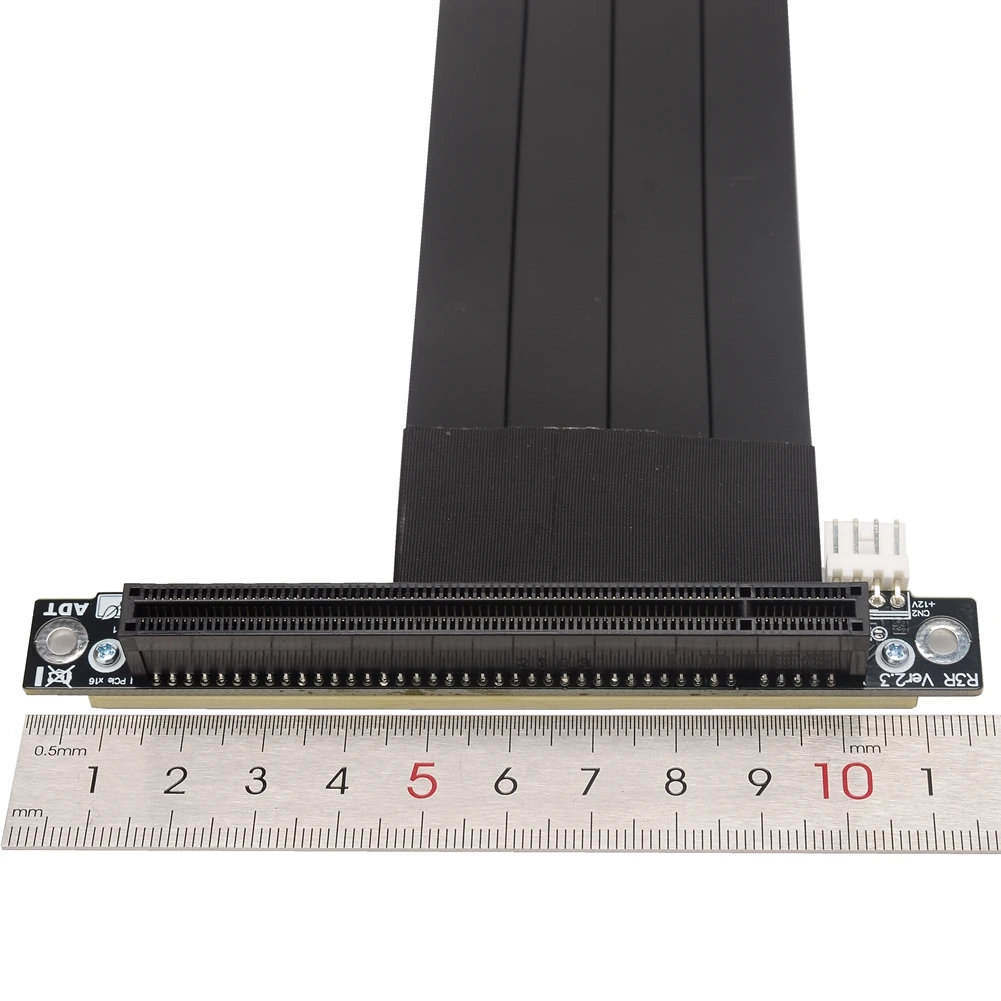 PCI-E X8 إلى X16 تمديد مهائي كابلات بطاقة الناهض ل GTX 1080 RTX3060 GPU الرسومات ETH التعدين موسع مع دعم اللوحة القاعدة