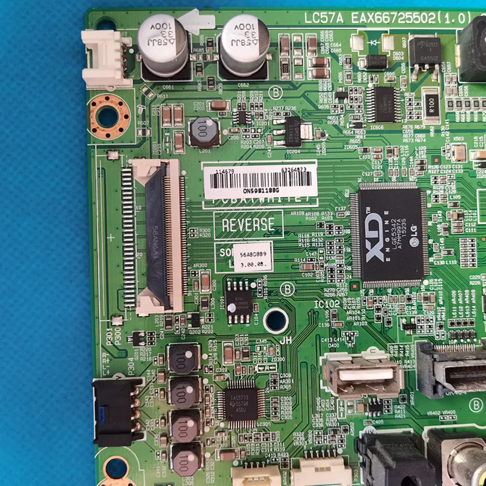 Материнская плата LC57A EAX66725502 (1,0), материнская плата для LG 43LX300C-CA 43LF5100-CA 49LF5100-CA 49LX300C-CA Screen HC430DUN NC490DUE