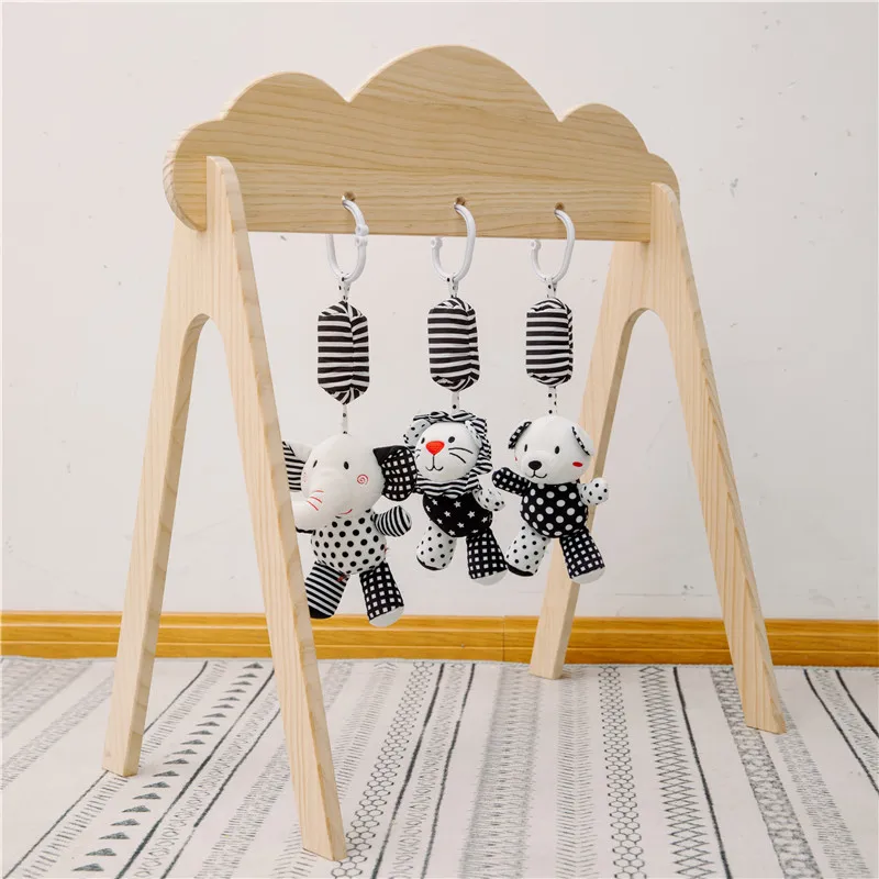 Sonajeros móviles para cama de bebé, juguetes de cuna para recién nacido, animales suaves, sonajeros móviles Montessori musicales, accesorios para bebés