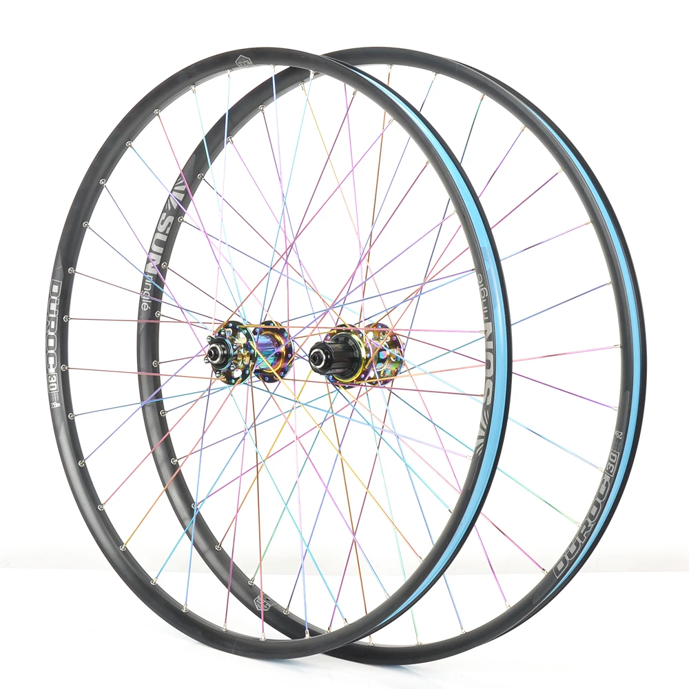 カスタムMTB自転車ホイールセット Koozer XM490ハブ Duroc 30 35 40