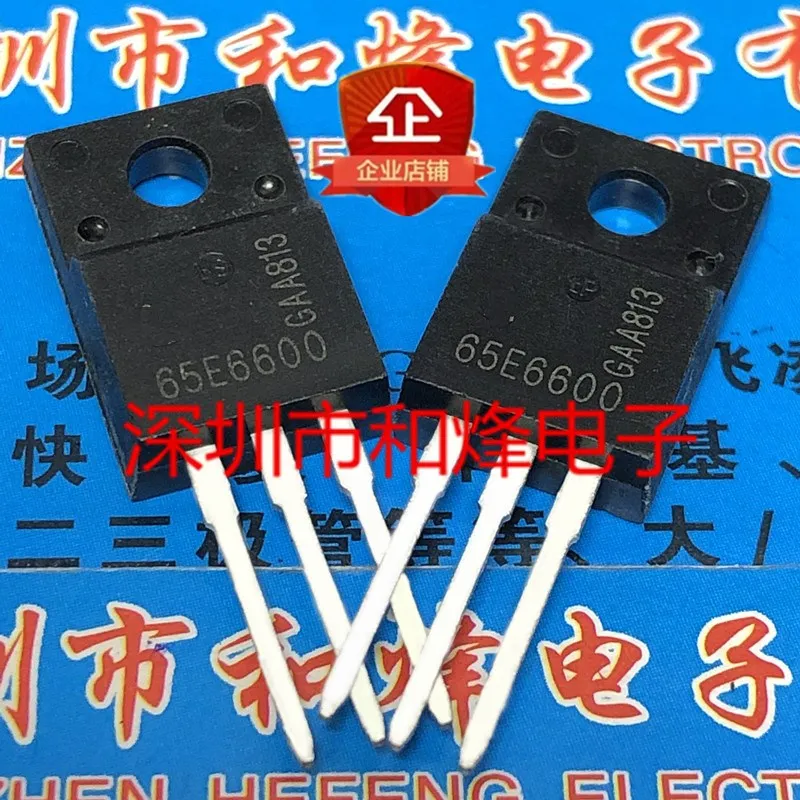 Originele 10Pcs/65E6600 IPA65R600E6 TO-220F 700V 18A