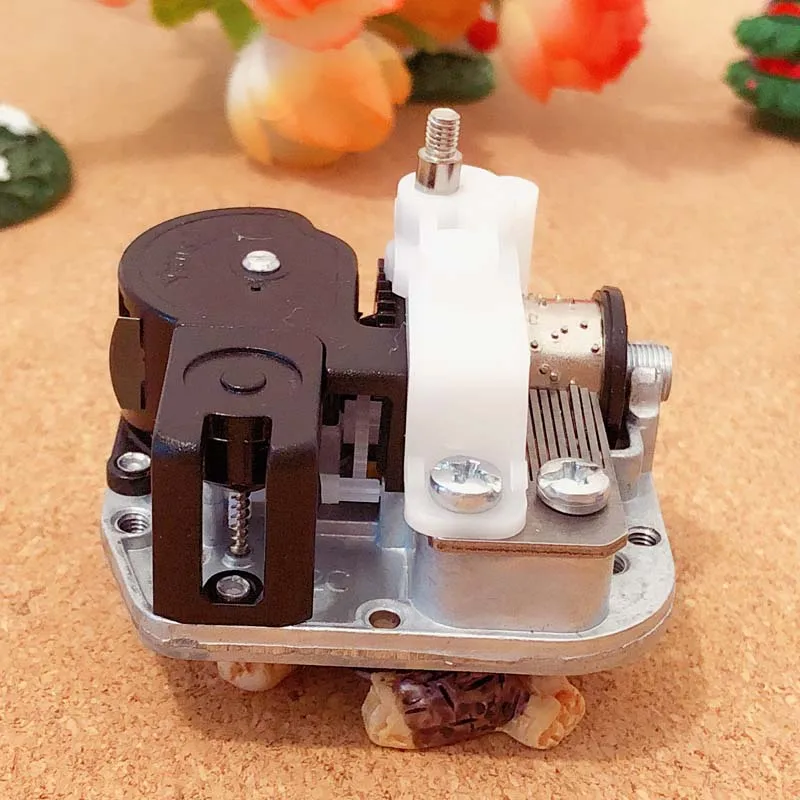 DIY Music Box Mechanism with Rotating Shaft, M3 Left Thread, Christmas Gifts, Unusual