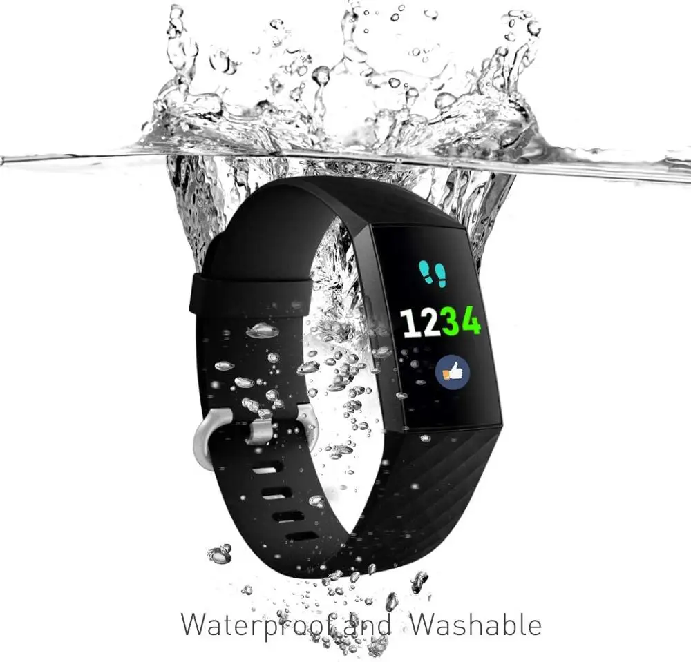 Bracelet for Fitbit Charge 3 SE band Replacement watchband Charge4/3SE Smart Watch Sport Silicone strap Fitbit Charge 4 band