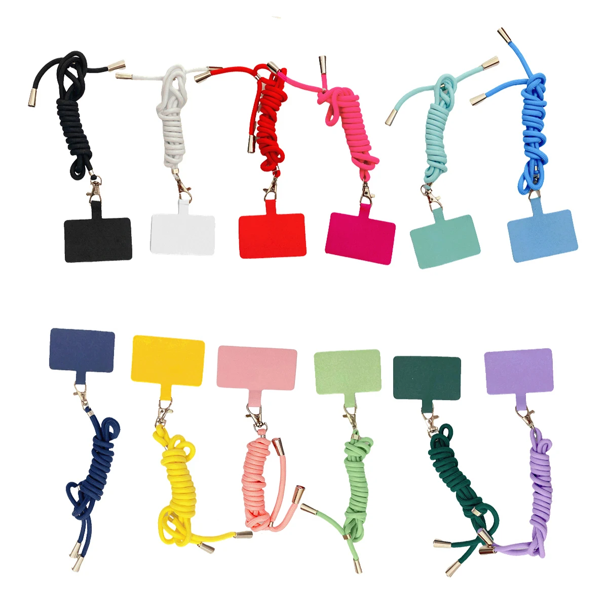 

Регулируемый шнурок через плечо, ремешок для телефона, ремешок для телефона, универсальный длинный ремень для шеи, защелкивающийся висячий ...