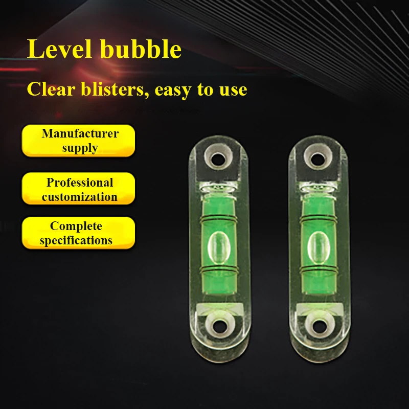 2pcs Mini Square Spirit Level Set Green Bullseye Bubble Inclinometer Scope Bubble Level Horizontal Ruler Mini Leveling Shelf