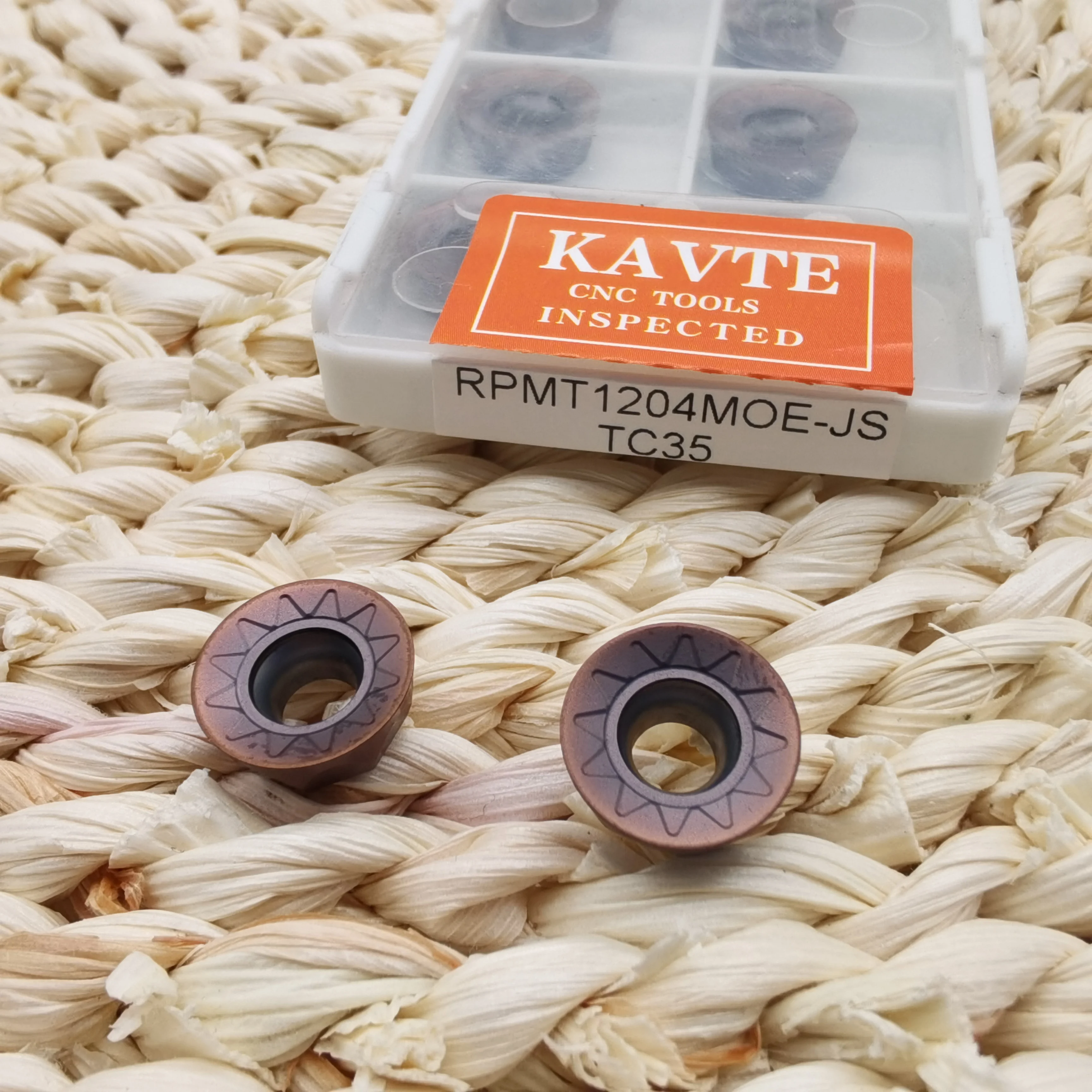 KAVTE 10pcs RPMT1204 RDMT RCGT RPGT 1204 MO milling tools Carbide insert Lathe tool Hard Alloy Milling turning tool R6