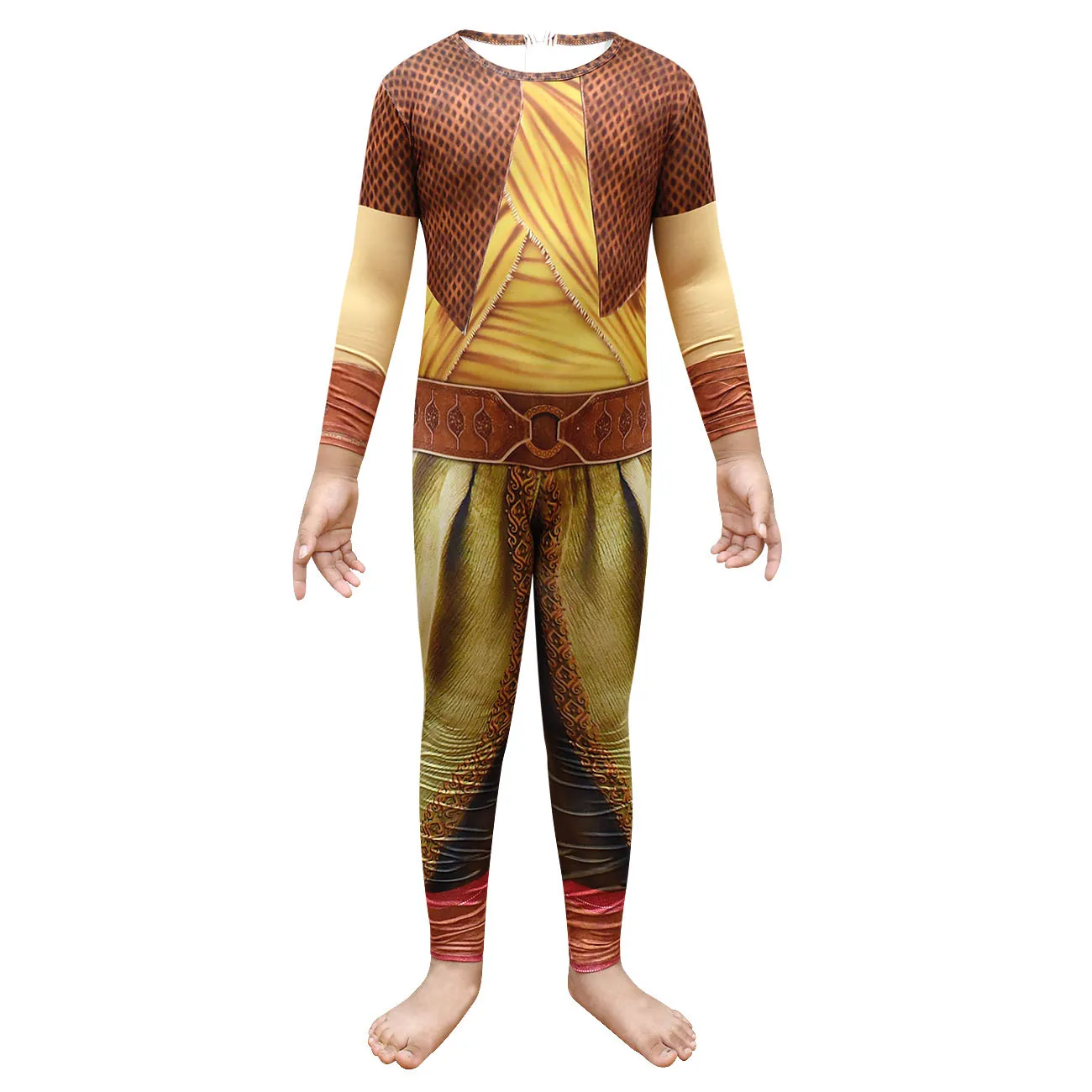 Girls Halloween Costume Cosplay Legend Movie Raya and The Last Dragon Kids Carnival Jumpsuit Cloak Hat Children Raya Outfit