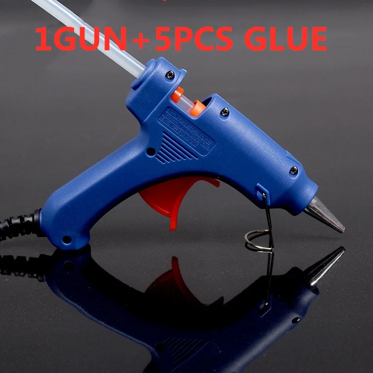 

6PCS/LOT Hot Melt Gun Glass Glue 7mm Thick Glue Bar Suitable for Manual DIY Rose Bouquet Material Tool with Sol Gun