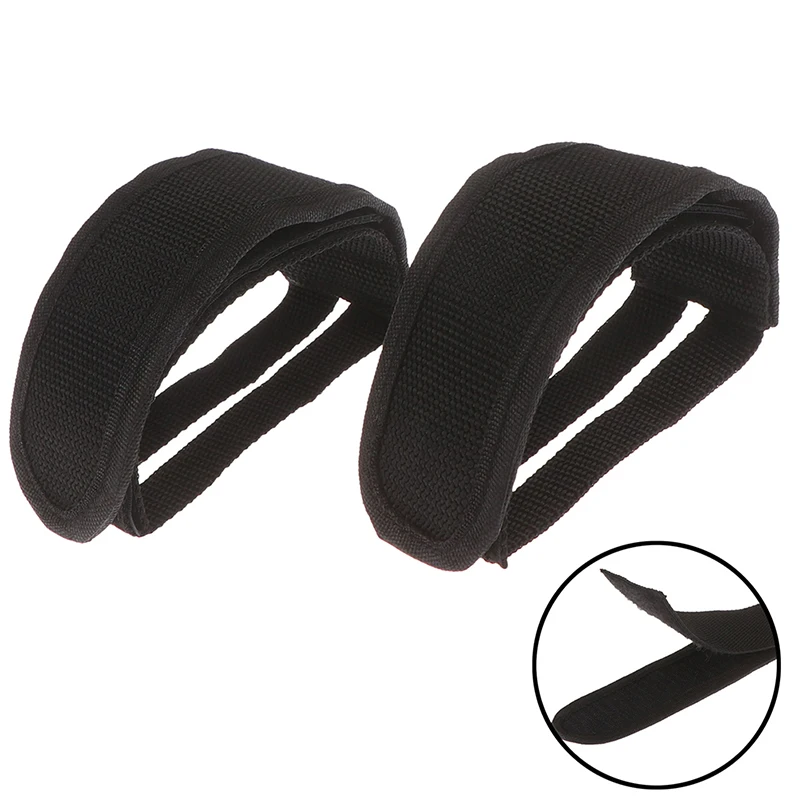 2Pcs Bicycle Fixed Gear Cycling Pedals Bands Feet Set With Straps Beam Foot Cycling Bike Anti-slip Bicycle Pedals Belt