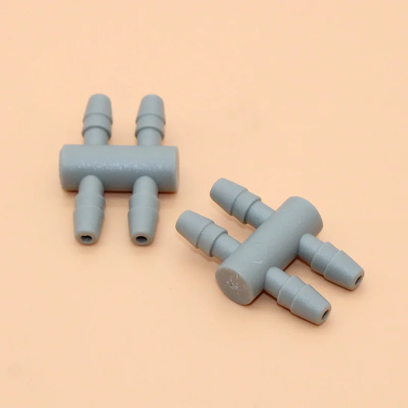 5PCS NIBP blood pressure cuff adapter connector,double channel air hose connector.