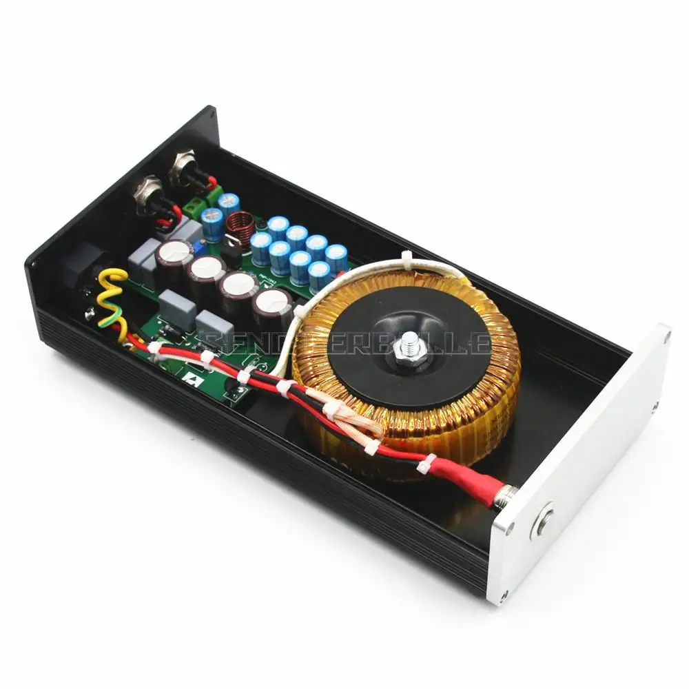 120 واط تيار مستمر الخطي موفر طاقة تنظيمي 120VA المزدوج الناتج 12 فولت + 12 فولت الجهد HiFi الصوت صندوق القرص الصلب NAS راوتر MAC