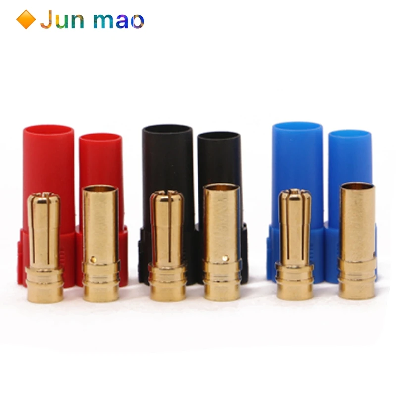 1 Set XT150 6mm Bullet Connector Adapter Plug Set Male Female 130 High Rated Amps for RC LiPo Battery