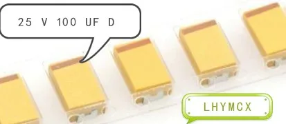 20 قطعة 7343 25 V 100 فائق التوهج D SMD