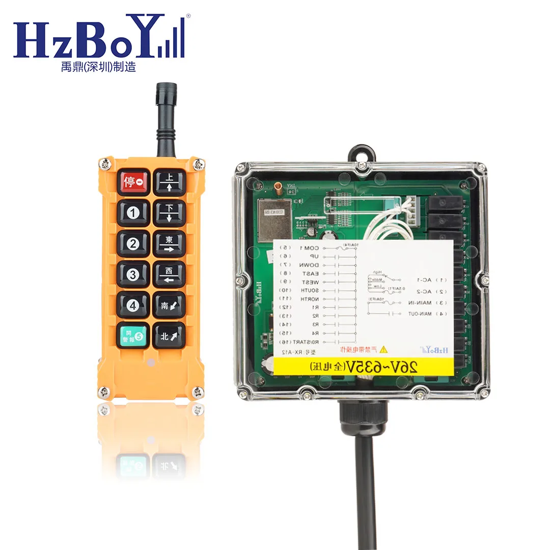 F23-BB 433Mhz Industrial Hydraulic Radio Wireless Crane Remote Control And Receiver