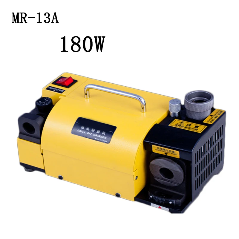 120W Drill Bit Sharpener 110V/220V Portable Angle Grinder Disc Universal Normal Grinding Machine MR-13A Bit Sharpening Tool