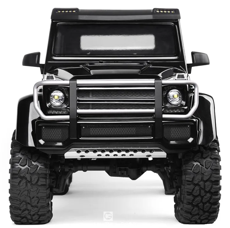 For Traxxas Trx-4 Trx4 4x4 G500 Trx-6 6x6 G63 Metal Front Bumper Wilderness Bumper Mold Version Servo Forward