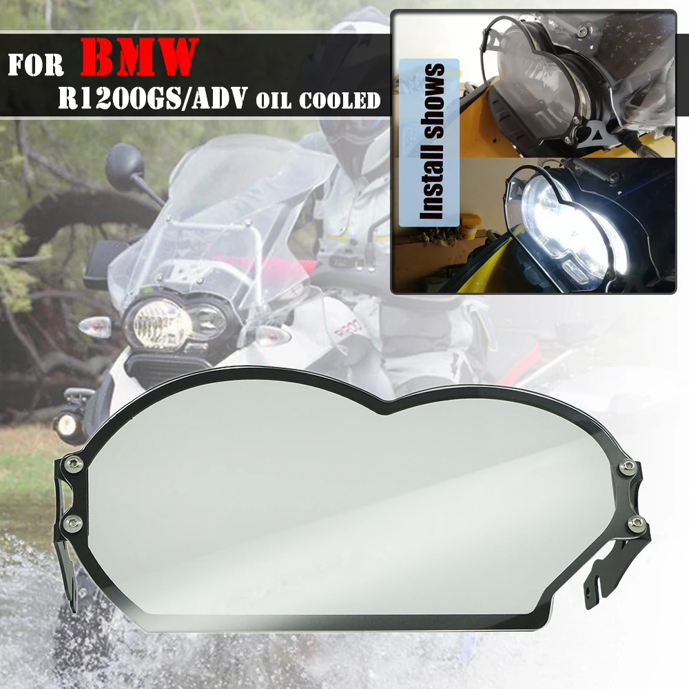 

For BMW R1200GS Oil Cooled ADV Adventure R 1200GS R1200 GS Motorcycle Headlight Transparent Lens Cover Headlight Guard Protector