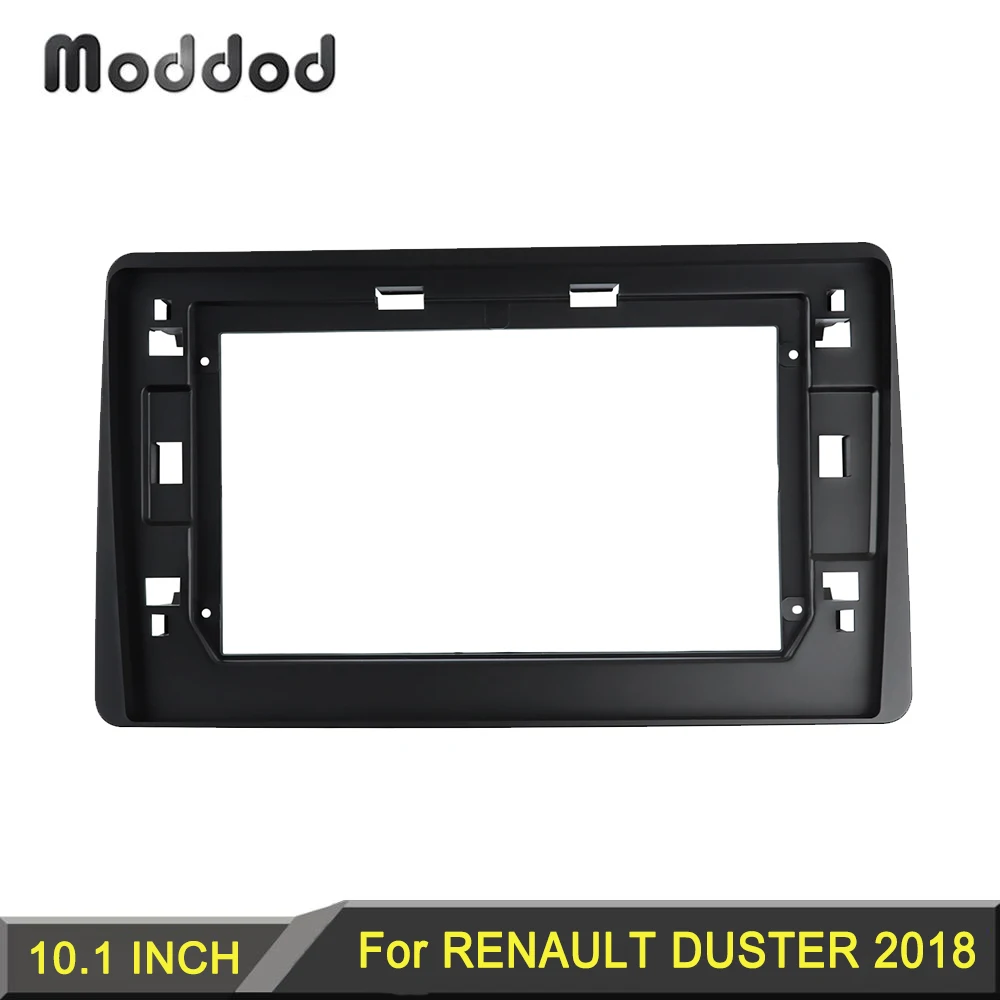 

Double Din Radio Fascia for RENAULT DUSTER 2018 10.1 Inch Stereo Panel Car Dash Refit Installation Mount Trim Kit Audio Frame