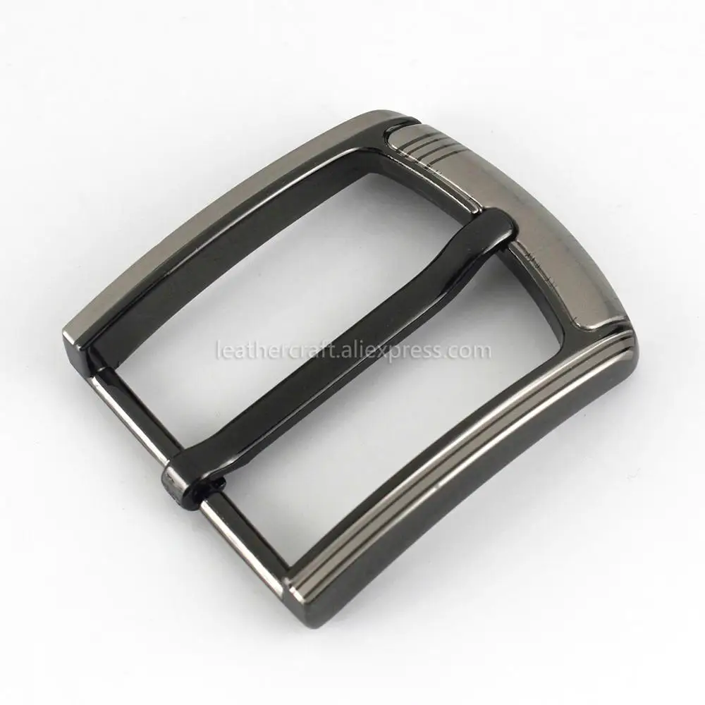 Zinc Alloy 40mm Belt Buckle for Men Waistband Decor Laser Pin Buckle Leather Craft Belt Hardware Accessories