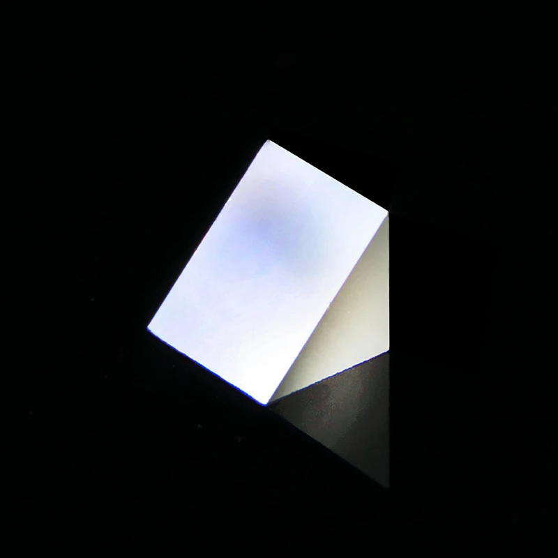 5*5*5 mm optical glass prism customized Right-angle reflection diamond mirror provides optical coating processing