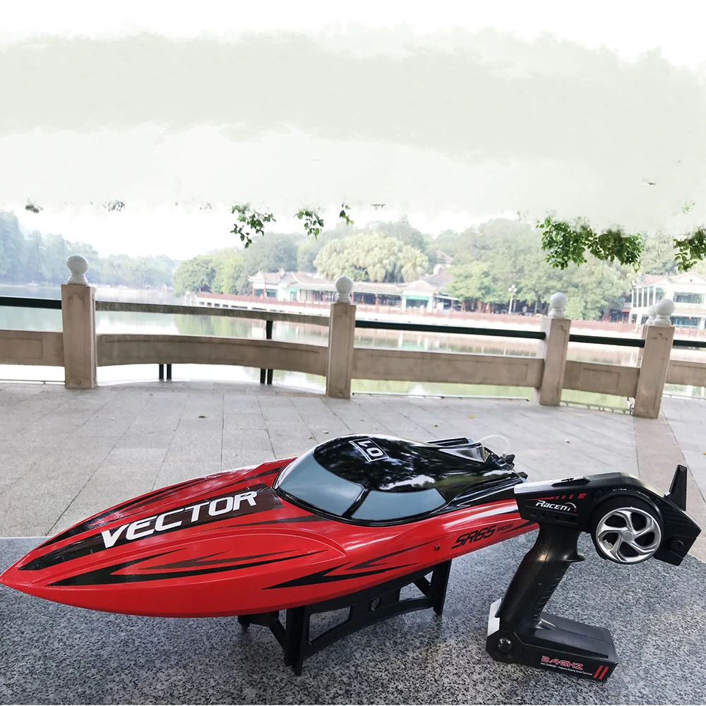 (Ready to Go) S0 25.6 inch Large Remote Control Speed boat for Adults RC Brushless Boat Submarine 55km/h+