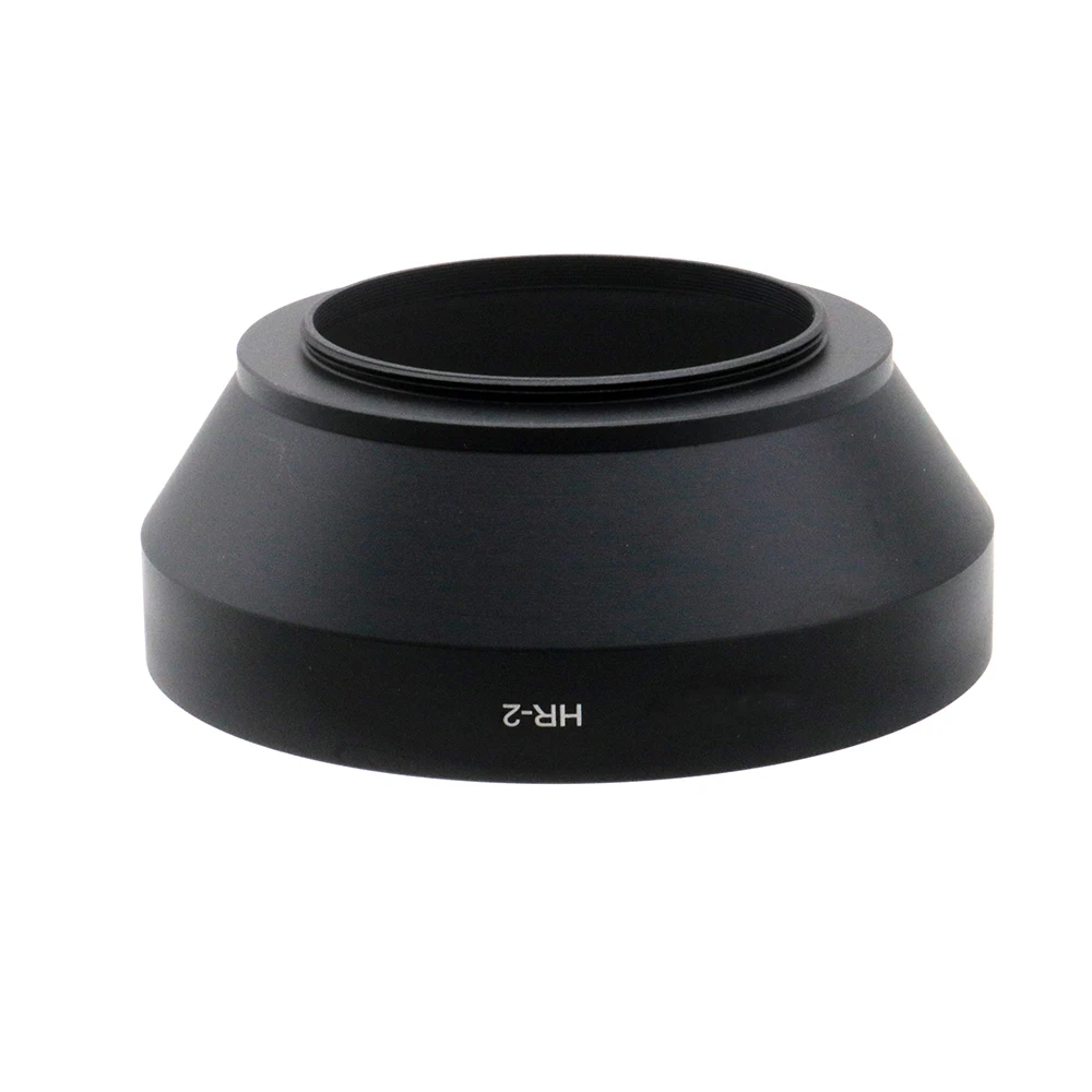 Metal Lens Hood for Nikon 50mm f/1.4D f/1.8D f/1.2 Lens , Replacement for HR-2