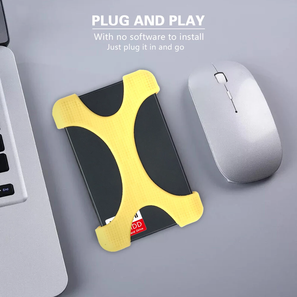 2TB 1TB TWOCHI''Super External Hard Drive Disk Type-C 3.1 500GB 320GB  HDD PC, Mac,Tablet, Xbox, PS4, PS5, TV HD USB Flash Drive