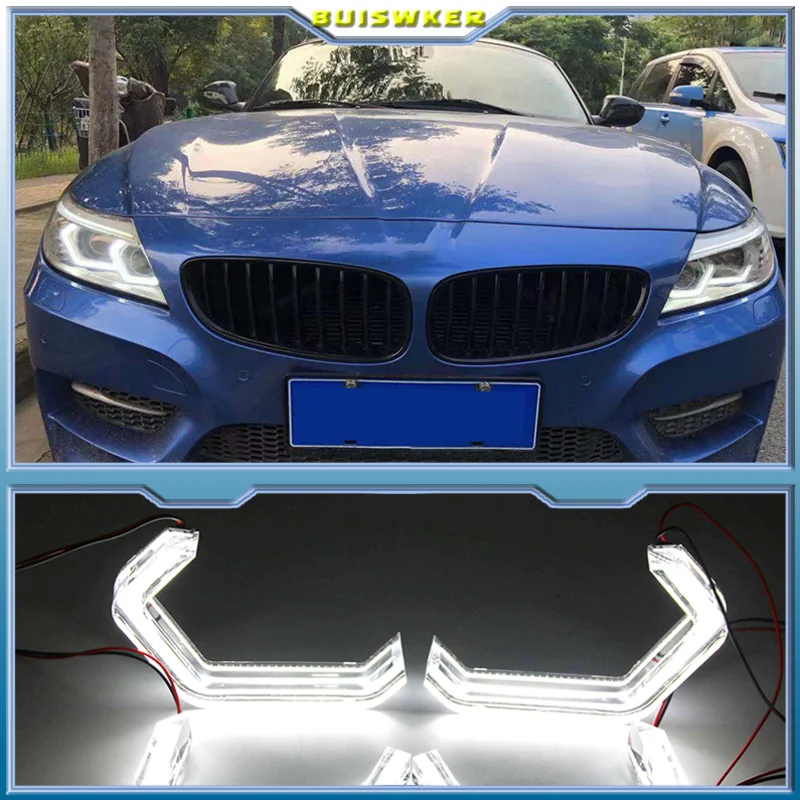 

4Pcs LED M4 Style Angel Eyes Halo Rings Car Light Running Lamps DRL For BMW X3 E83 F25 X5 E70 F15 F85 X6 E71 E72 Z4 E85 E86 E89