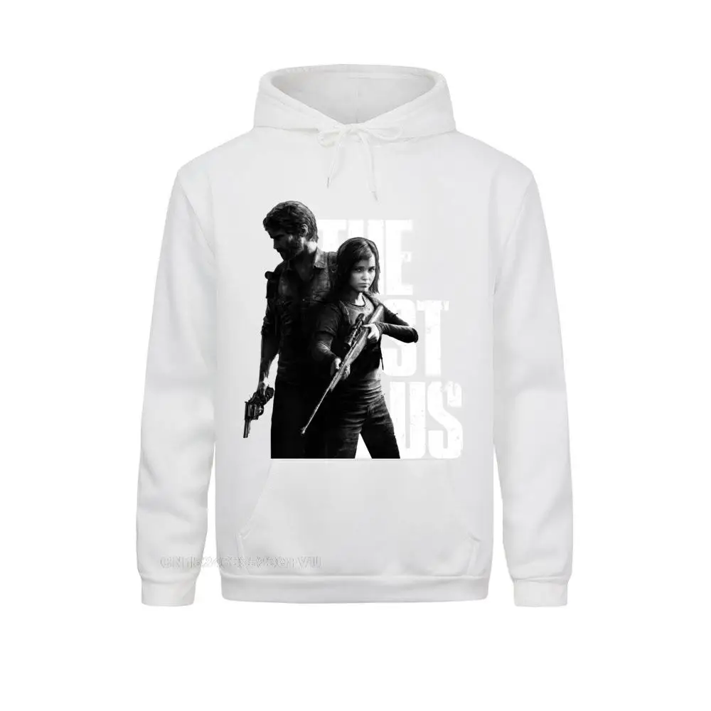 Vintage The Last Of Us Ellie And Joel Hoodie Men Pullover Hoodie Fireflies Tlou Video Game Fitness Pullover Hoodie Camisas