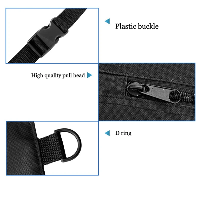 Waterproof  Fabric Car Back Seat Shotgun Storage Hunting Sling Bags Rifle Gun Rack Case Storage Organizer