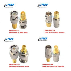 BNC To SMA Connectors Type Male Female RF Connector Adapter Test Converter Kit Transmission Cables SMA To BNC connector