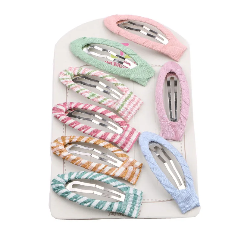 Korean Ribbon All Inclusive BB Clips Clip Hair Pin Girl Baby Handmade  Accessories DIY Ornament Material 50pcs 45*15mm