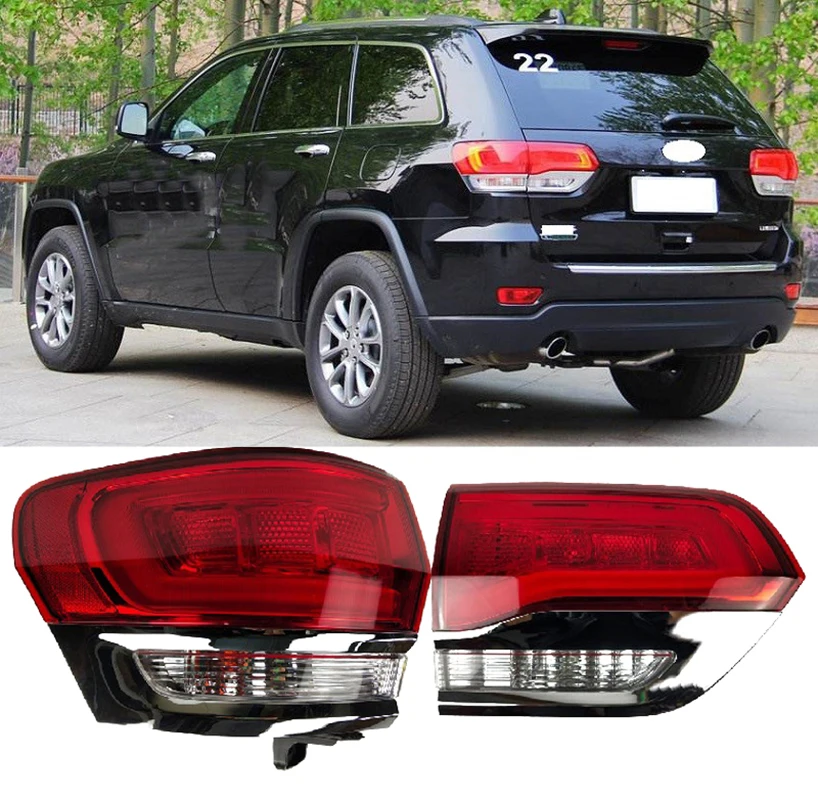 

Lofty Richy For Jeep Grand Cherokee 2014-2019 Rear Brake Tail Light Rear Light Taillight Taillamp Tail lamp Headlight Headlamp