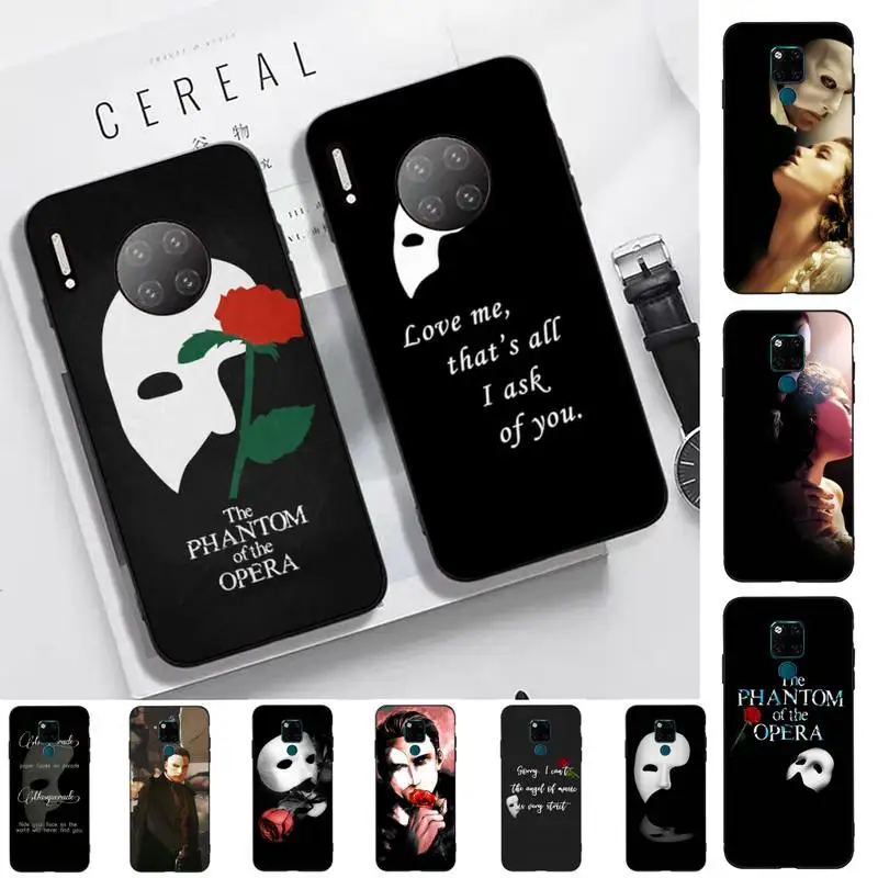 The Phantom of the Opera Phone Case for Huawei Mate 20 10 9 40 30 lite pro X Nova 2 3i 7se