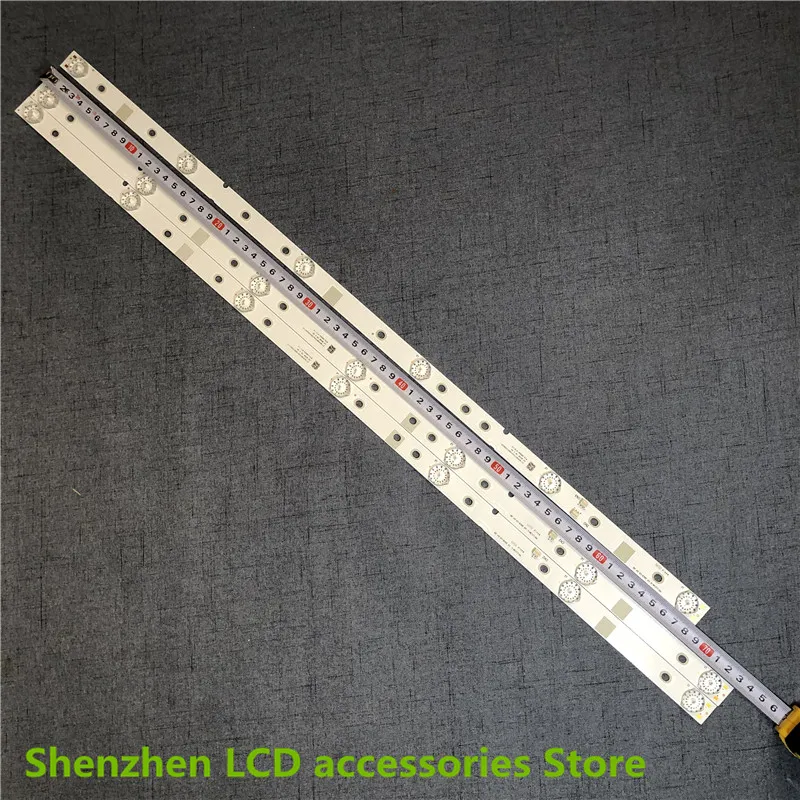 30piece=10lot   LED39C310A MS-L1136-R   MS-L1136-L   JS-D-JP3910-071EC 061EC   aluminium   100%NEW    （2PCS  7LED+1PCS  6LED）