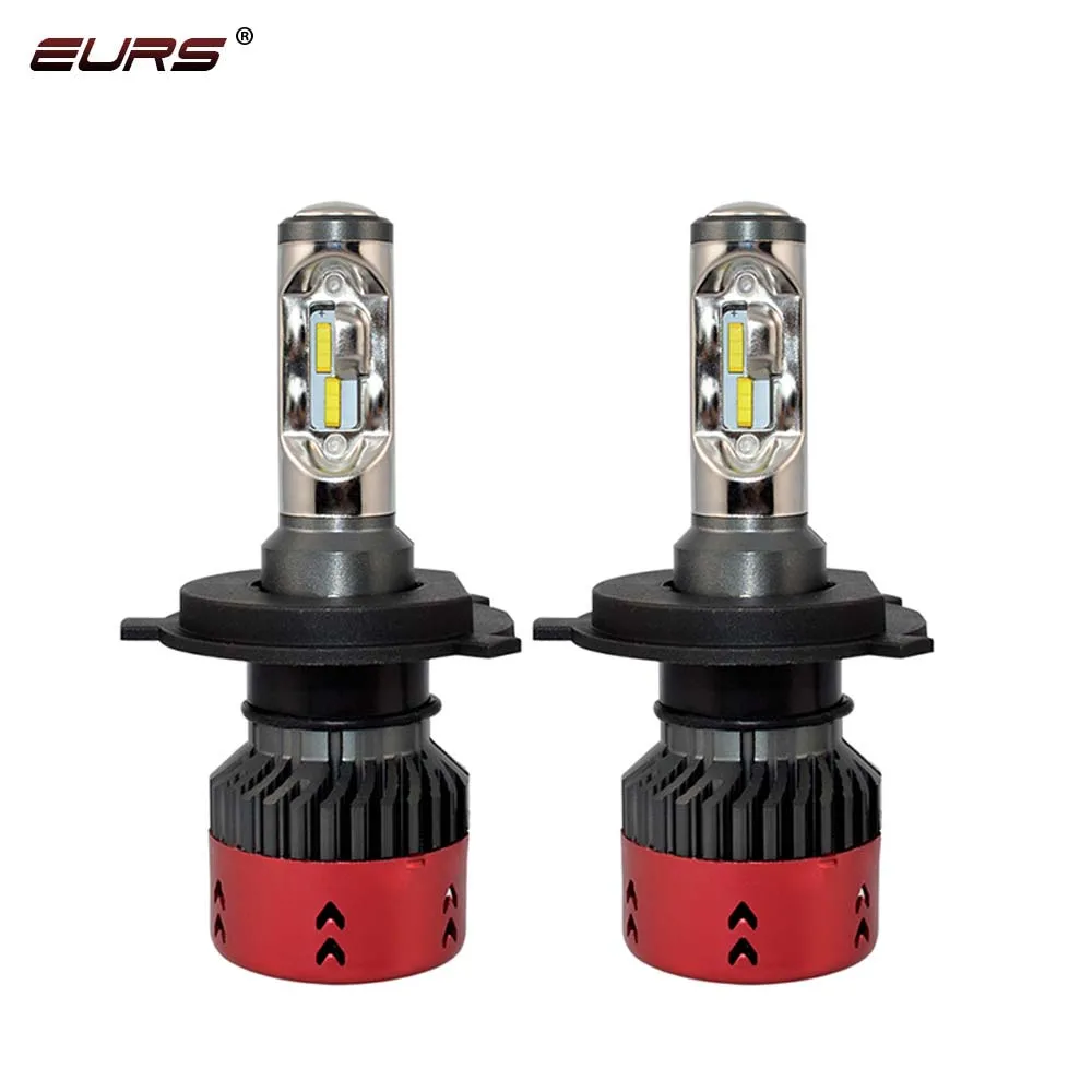 

EURS H4 Hi/Lo LED H7 Car Headlight H11 H8 H13 HB3 HB4 9007 H15 H16 5202 PSX24W D1 9600lm 6000K V6 Auto Headlamp Fog Light Bulbs