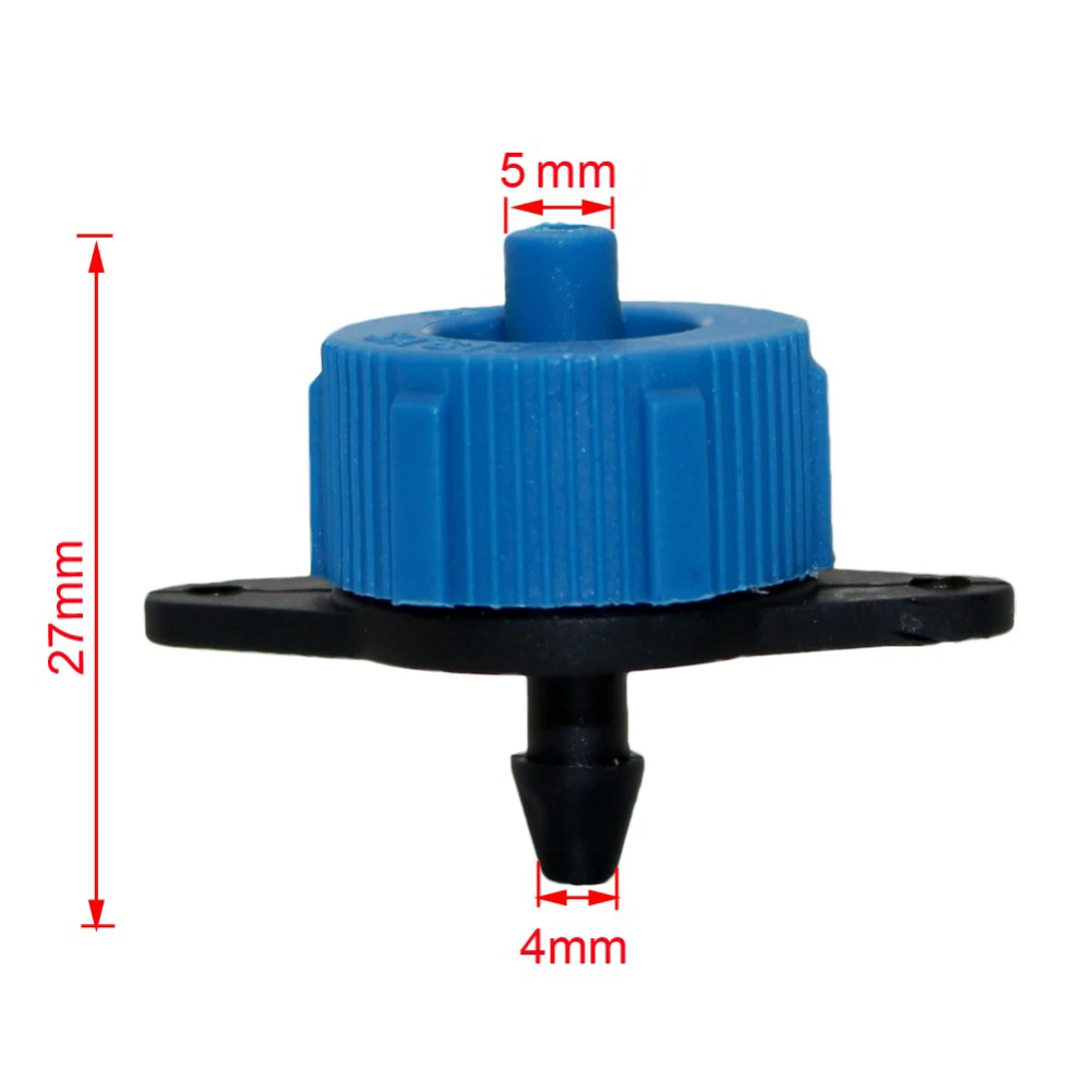 4L/H 8L/H Pressure Compensating Drip Irrigation Emitter - Turbo Style Dripper Agriculture Irrigation Garden Watering 10 Pcs